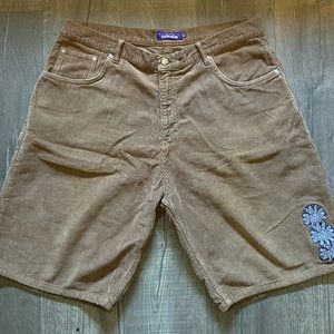 FuckingAwesome Brown Corduroy shorts